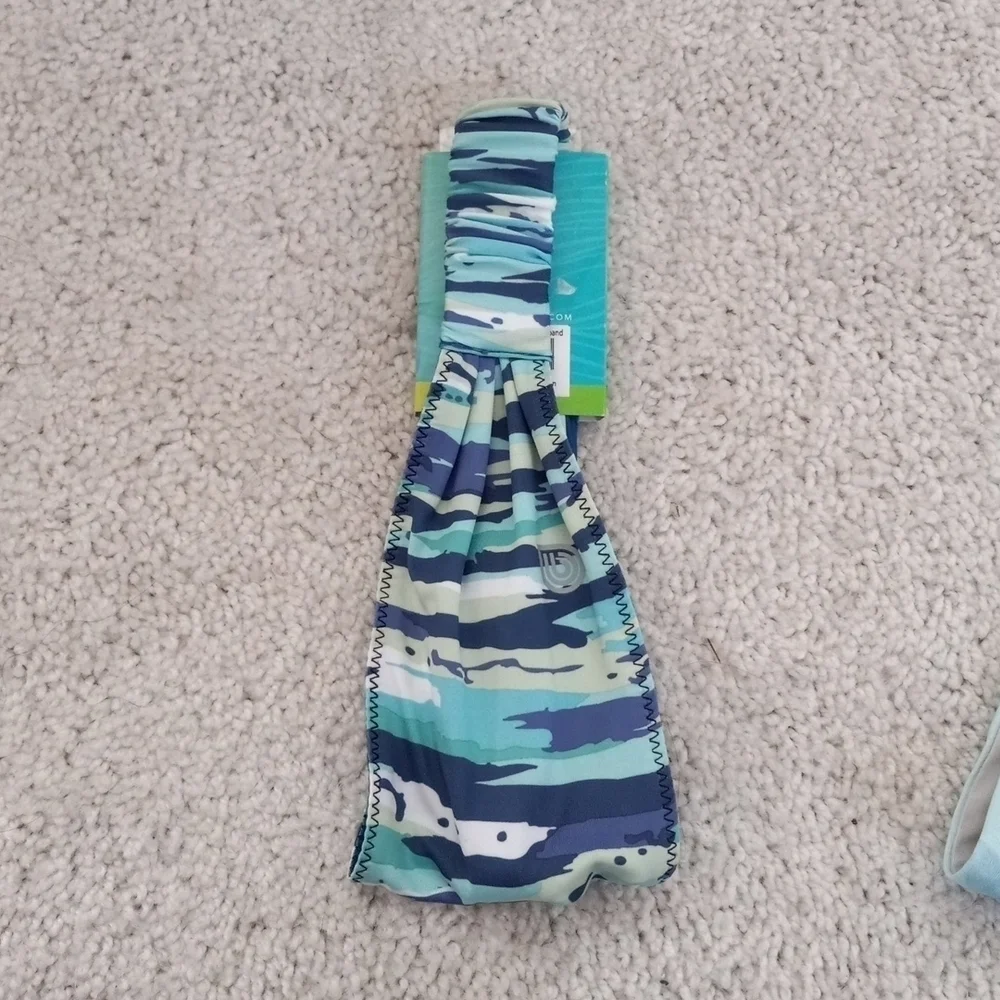 Lot Of 2 Coolcore Headbands. Headbands Workout Sports